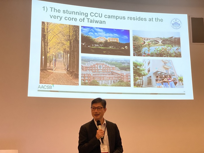 【恭賀】中正大學會資系張碩毅教授當選國際商管學院促進協會(AACSB)初始認證委員會(IAC),成為台灣唯一委員代表圖片
